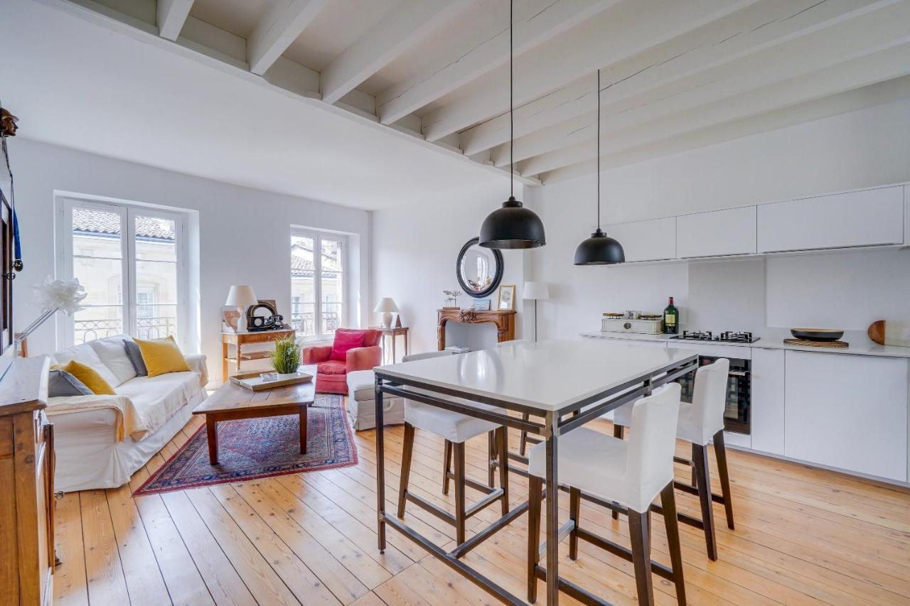 Le Hugue Up - Bel Appartement En Plein Coeur De Bordeaux Bordéus Exterior foto